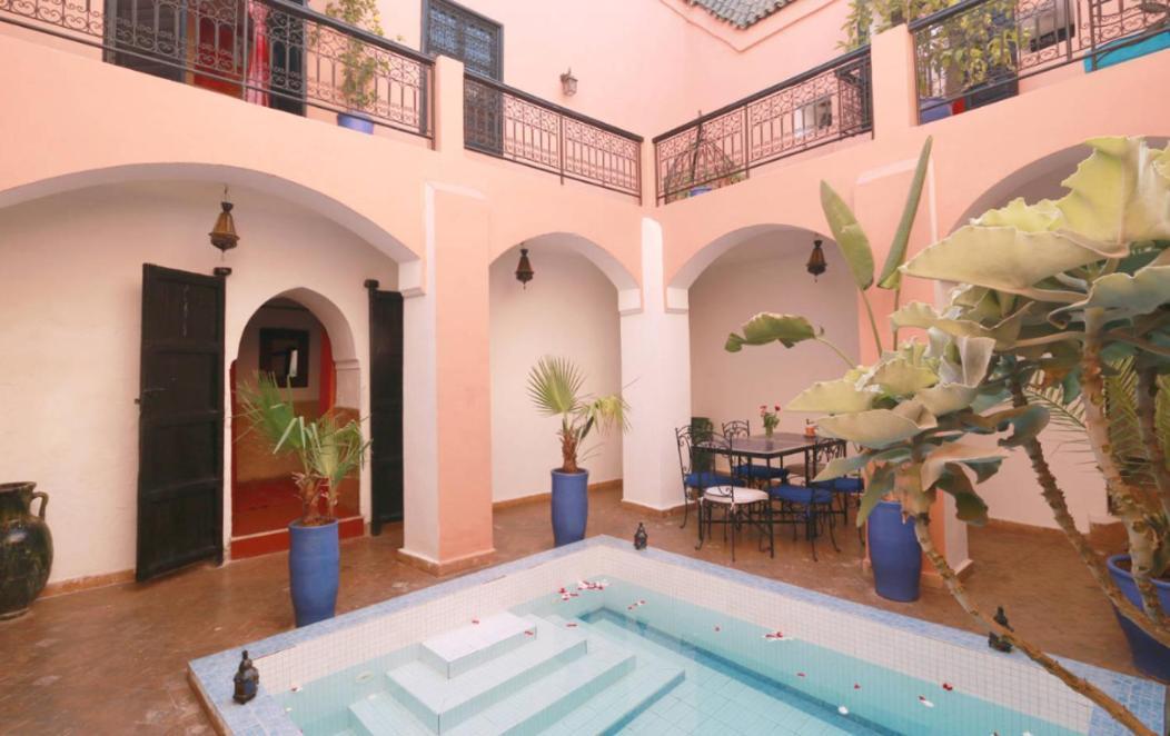 Riad Dar Lilas Marrakesch Exterior foto