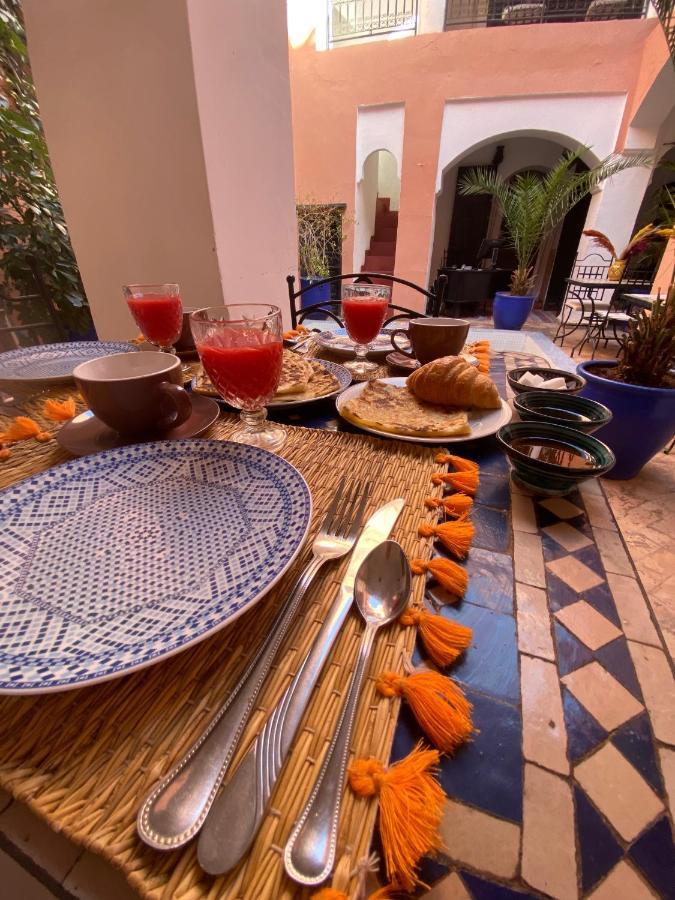 Riad Dar Lilas Marrakesch Exterior foto