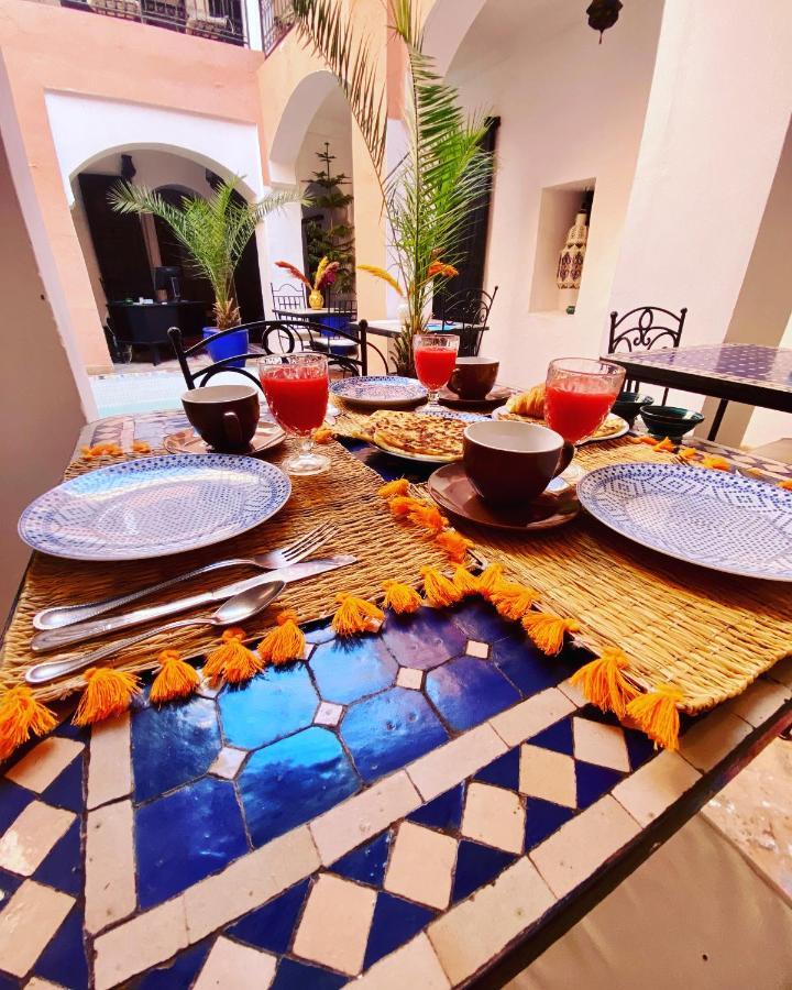 Riad Dar Lilas Marrakesch Exterior foto